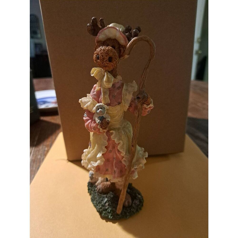 Vintage 2003 Boyd’s Bears Little Mo’ Peep Moose Troop Figurine